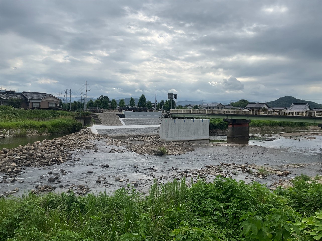 県道三代寺宮下線（中郷橋）橋梁下部工事（１工区）（補助交安）